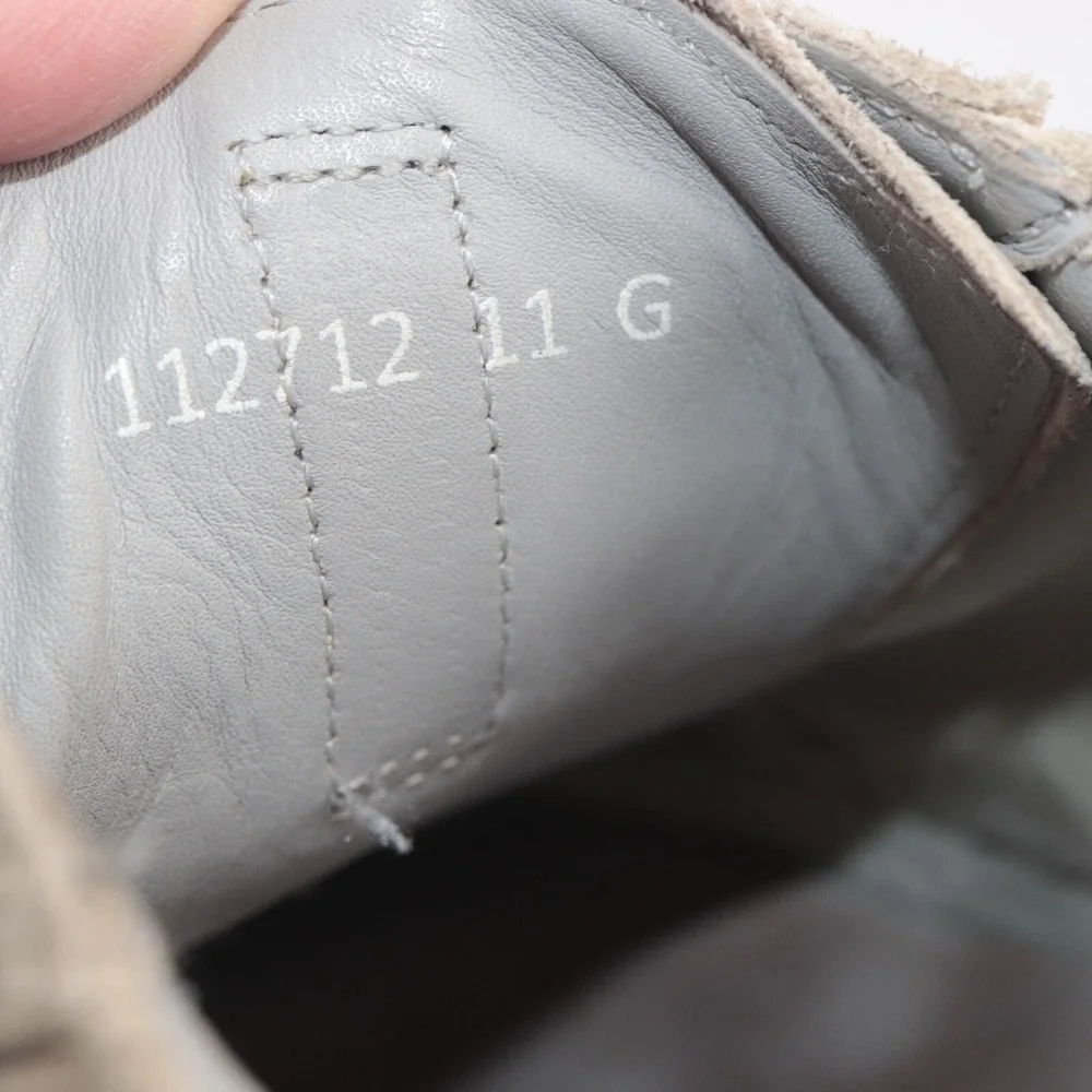 Grenson Mens Sneaker 1 Size 12 WIDE Tan Suede Lace Up Casual Shoes Low England